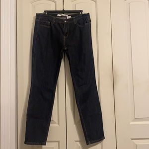 Joe Fresh Slim Straight Leg Dark Wash Jeans Size 10